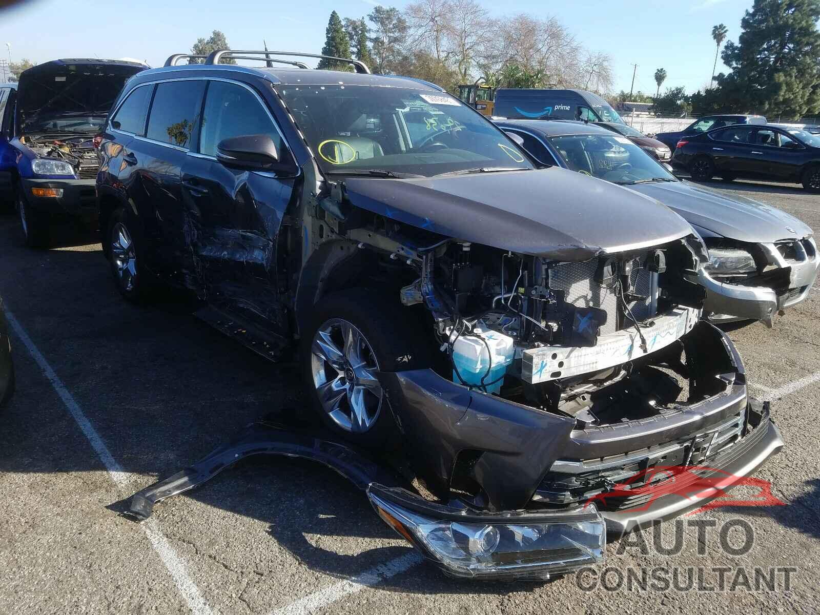 TOYOTA HIGHLANDER 2018 - 5TDYZRFH8JS260655