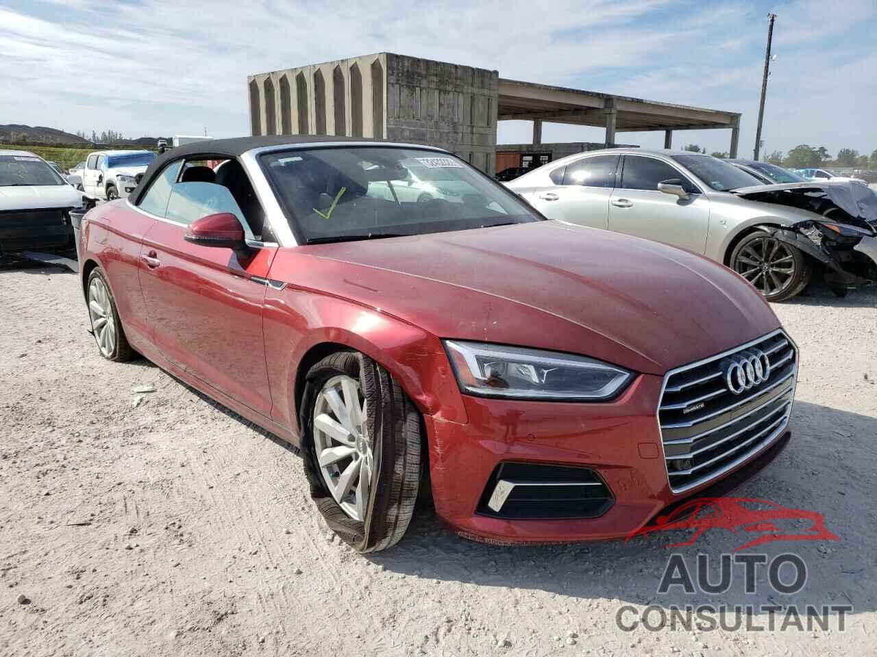 AUDI A5 2018 - WAUYNGF54JN006272