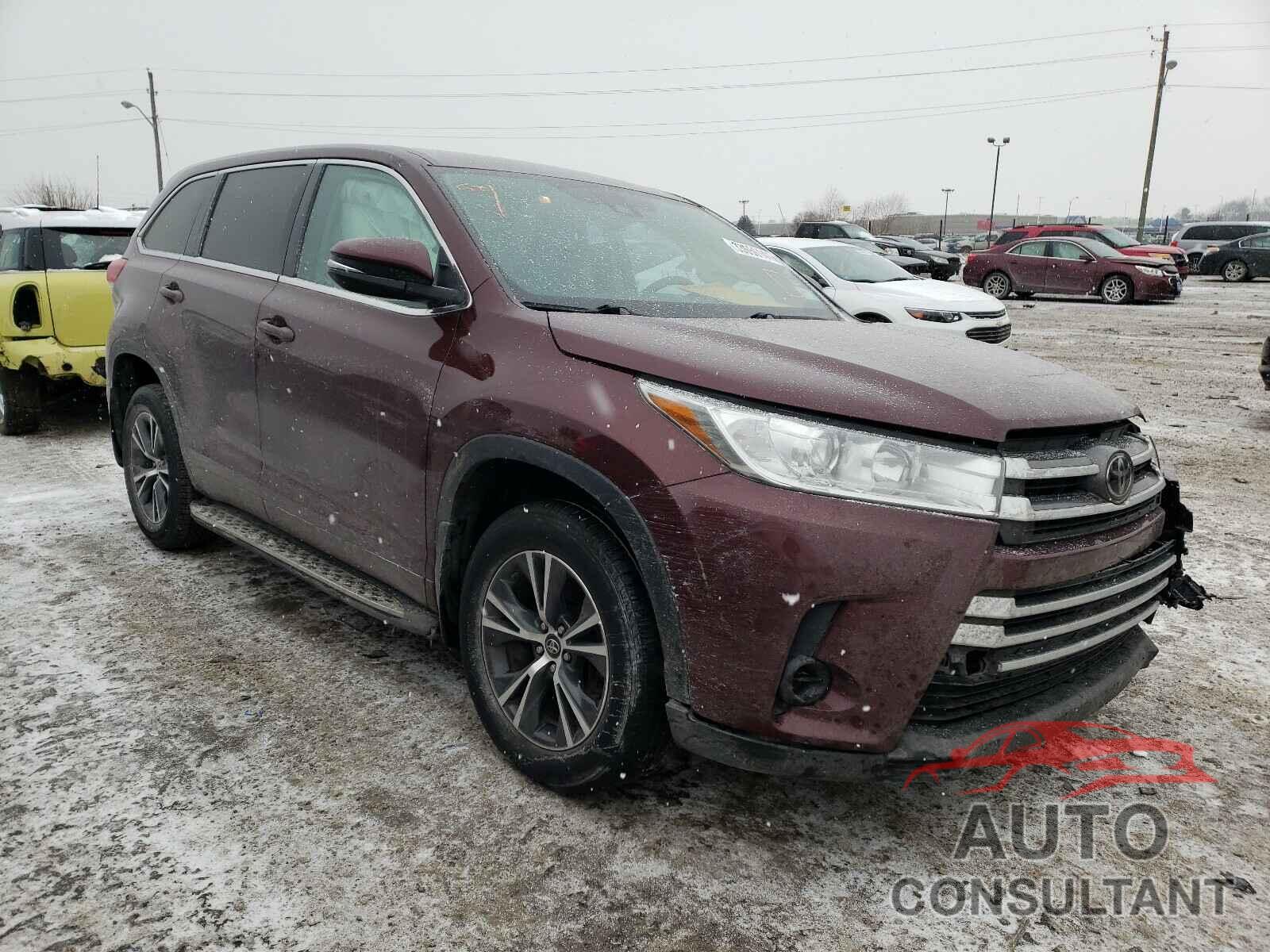 TOYOTA HIGHLANDER 2017 - 5TDZZRFH4HS203982
