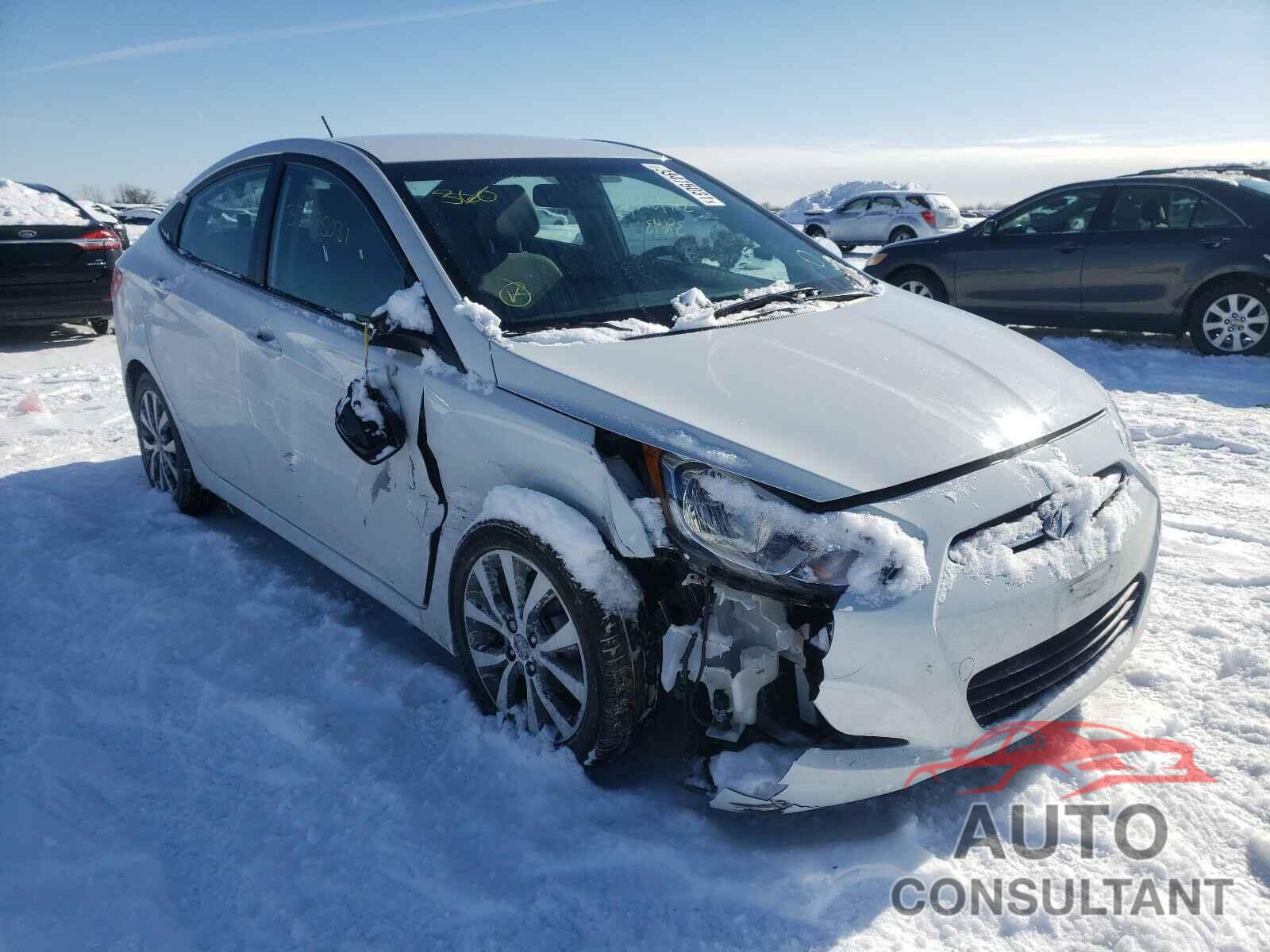 HYUNDAI ACCENT 2017 - KMHCT4AE3HU361907