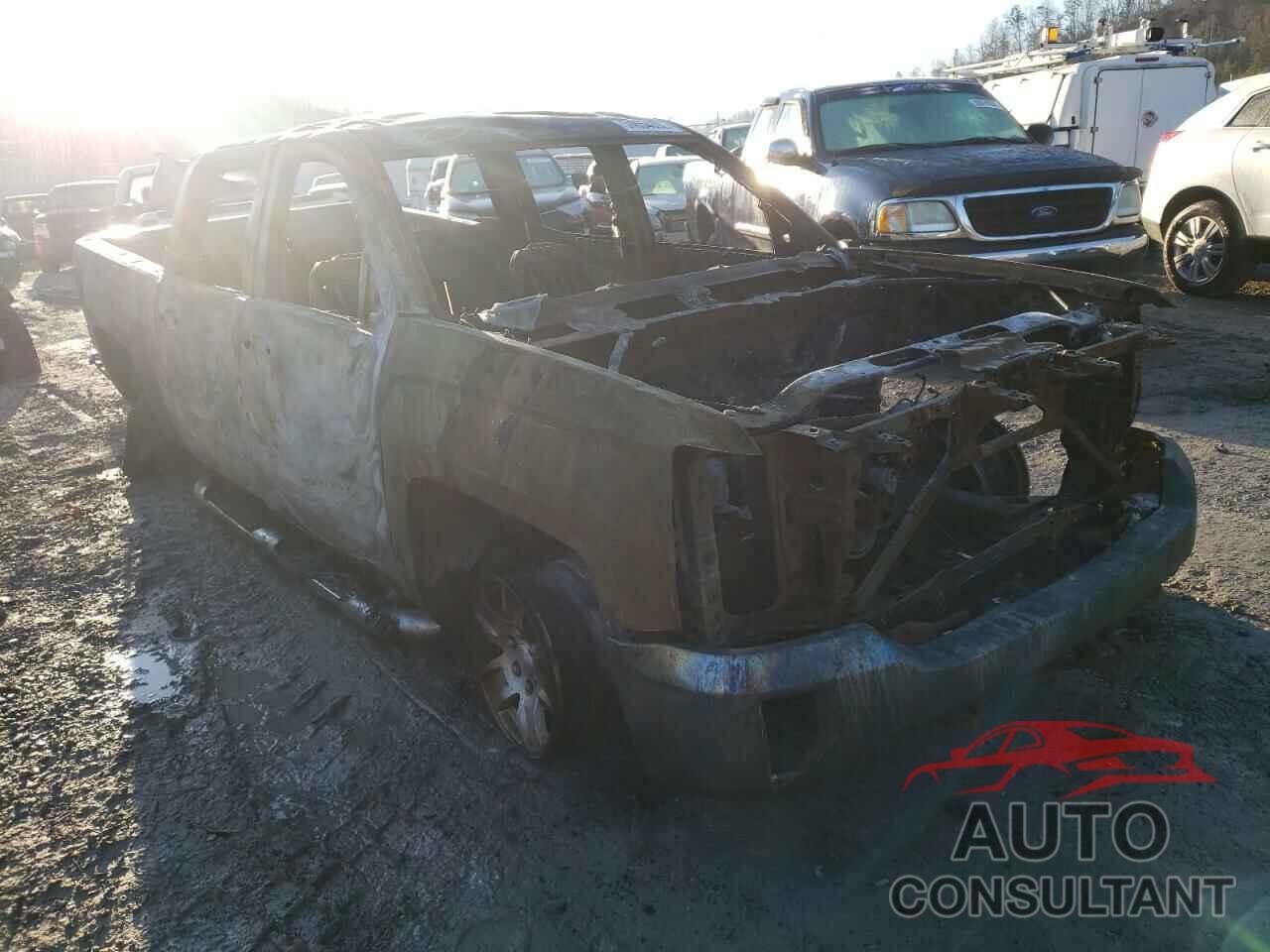 CHEVROLET SILVERADO 2017 - 3GCUKREC0HG240465