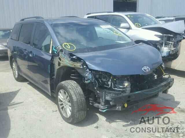 TOYOTA SIENNA 2015 - 5TDYK3DC9FS672566