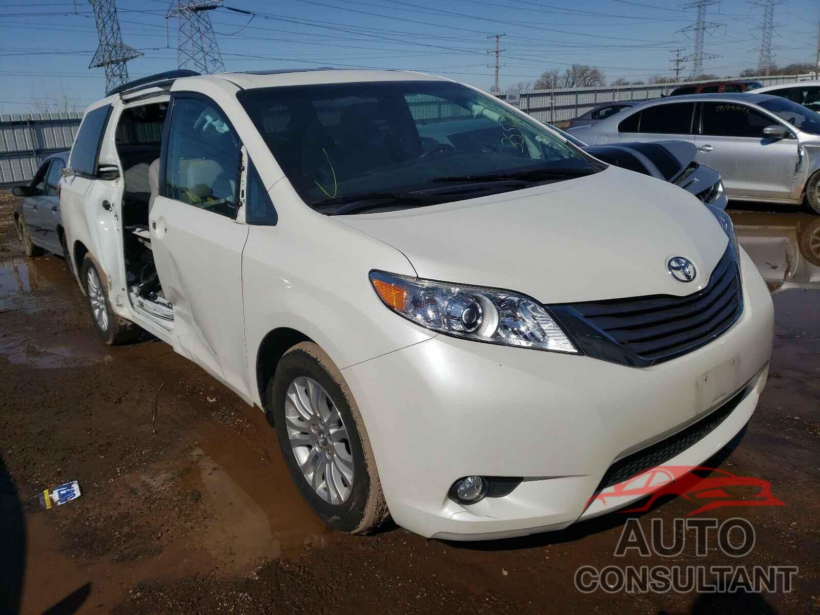 TOYOTA SIENNA 2017 - 5TDYZ3DC4HS881289