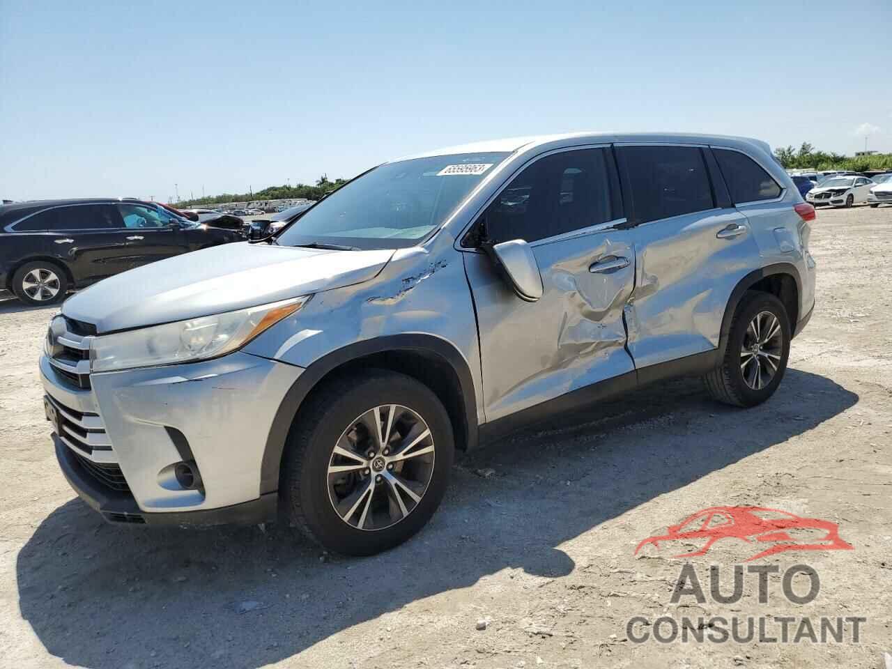 TOYOTA HIGHLANDER 2019 - 5TDZARFH6KS043618