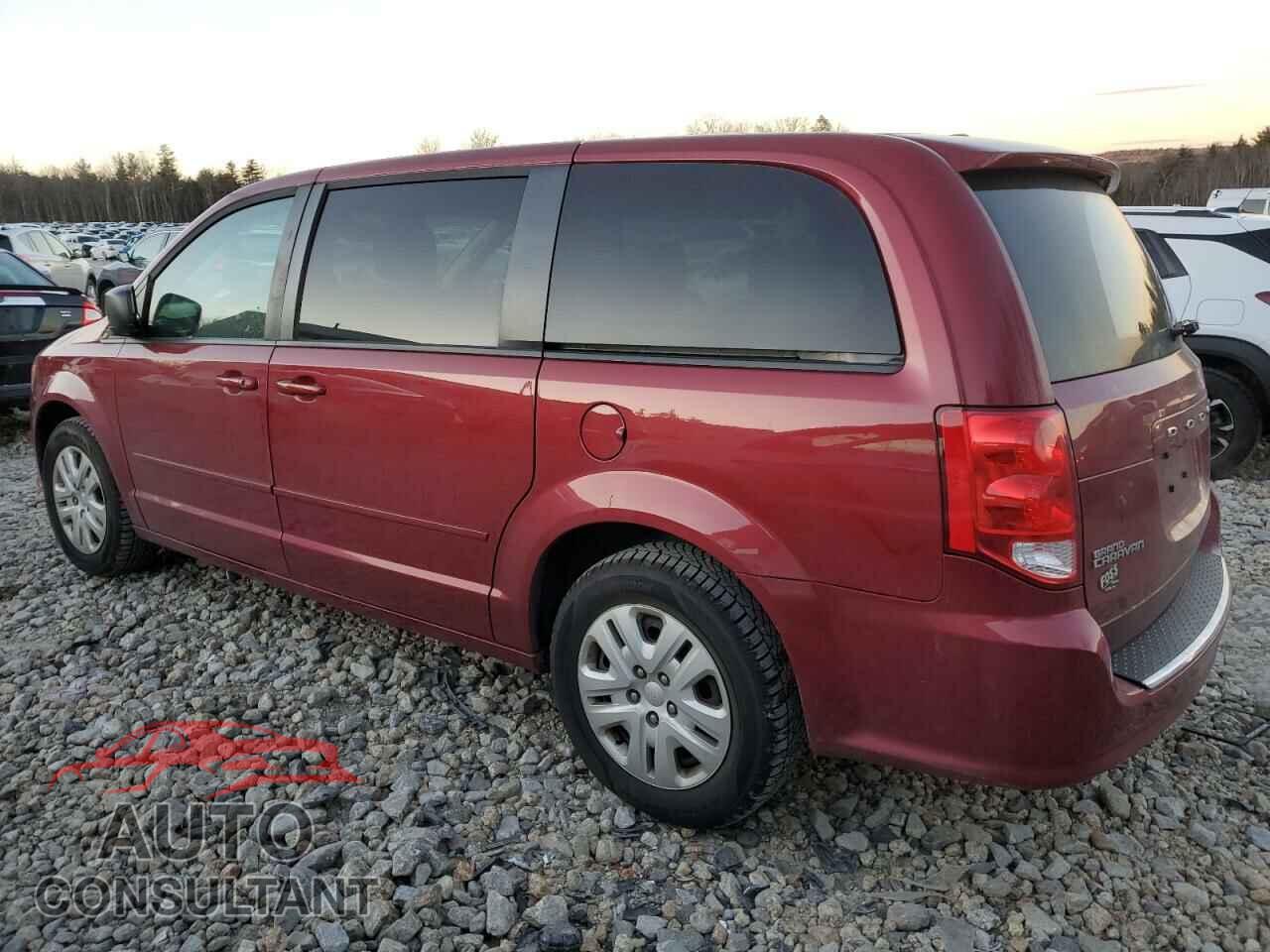 DODGE CARAVAN 2016 - 2C4RDGBG7GR251855
