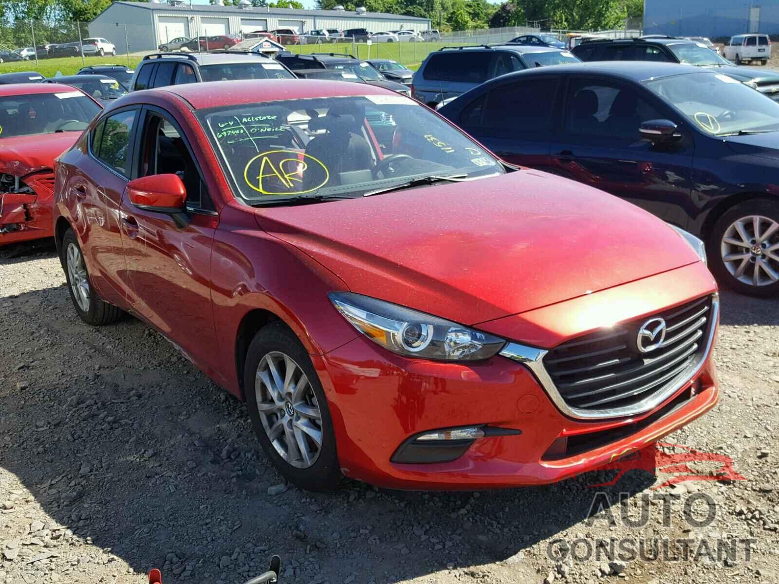 MAZDA 3 2017 - 3MZBN1U7XHM156060