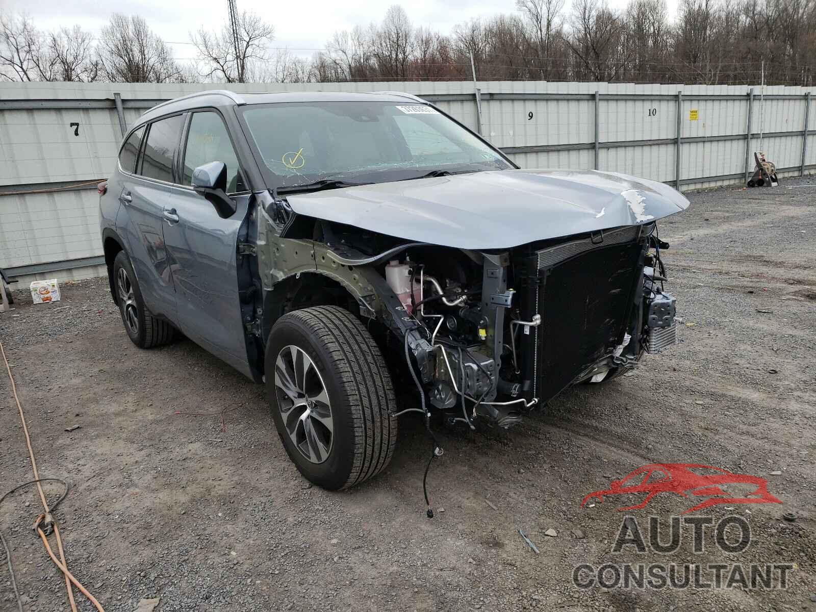 TOYOTA HIGHLANDER 2020 - 5TDHZRBH6LS018326
