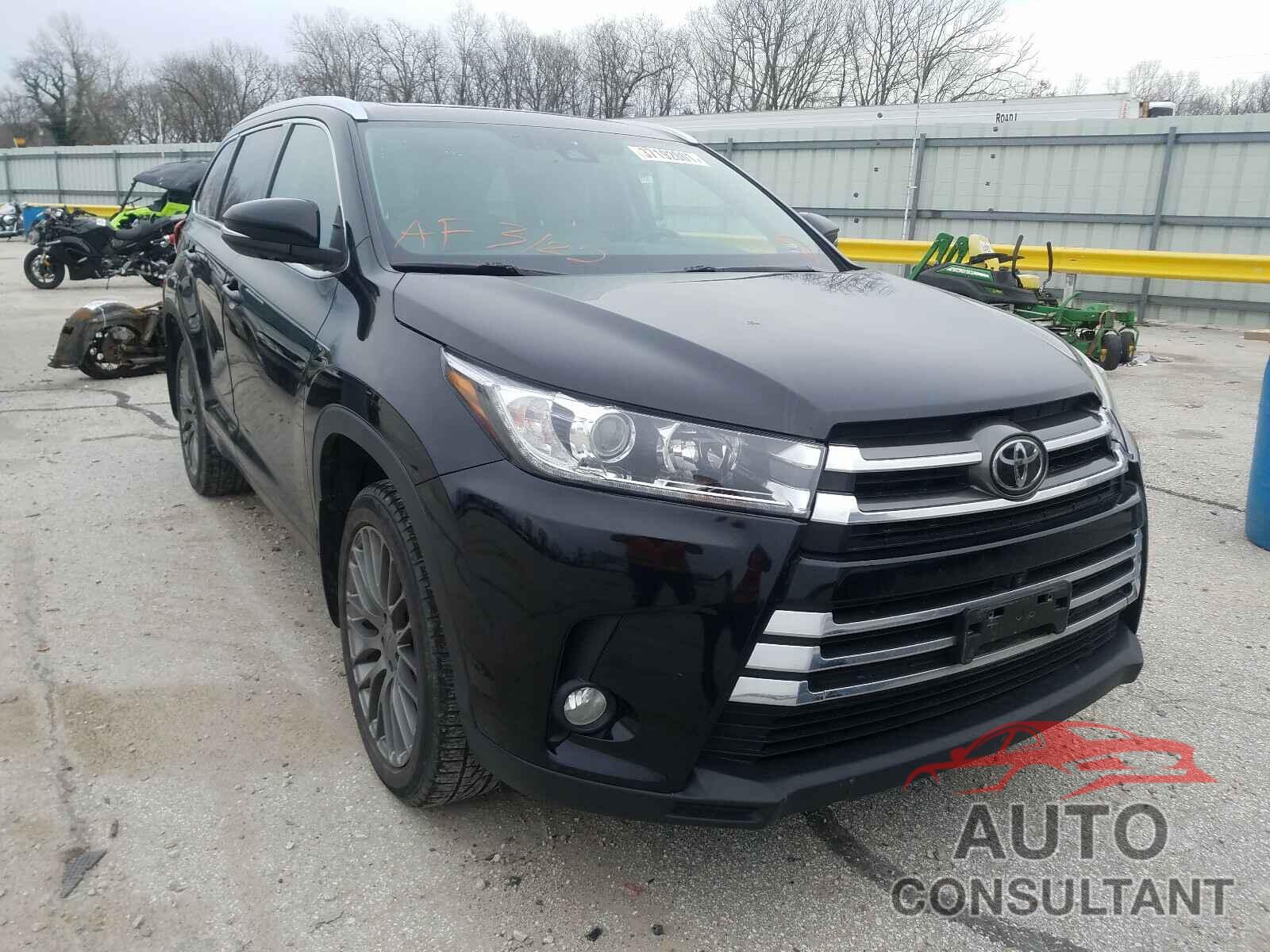TOYOTA HIGHLANDER 2017 - 5TDDZRFH7HS404690