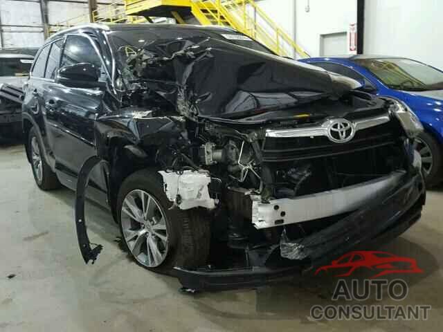 TOYOTA HIGHLANDER 2015 - 5TDJKRFH3FS154952