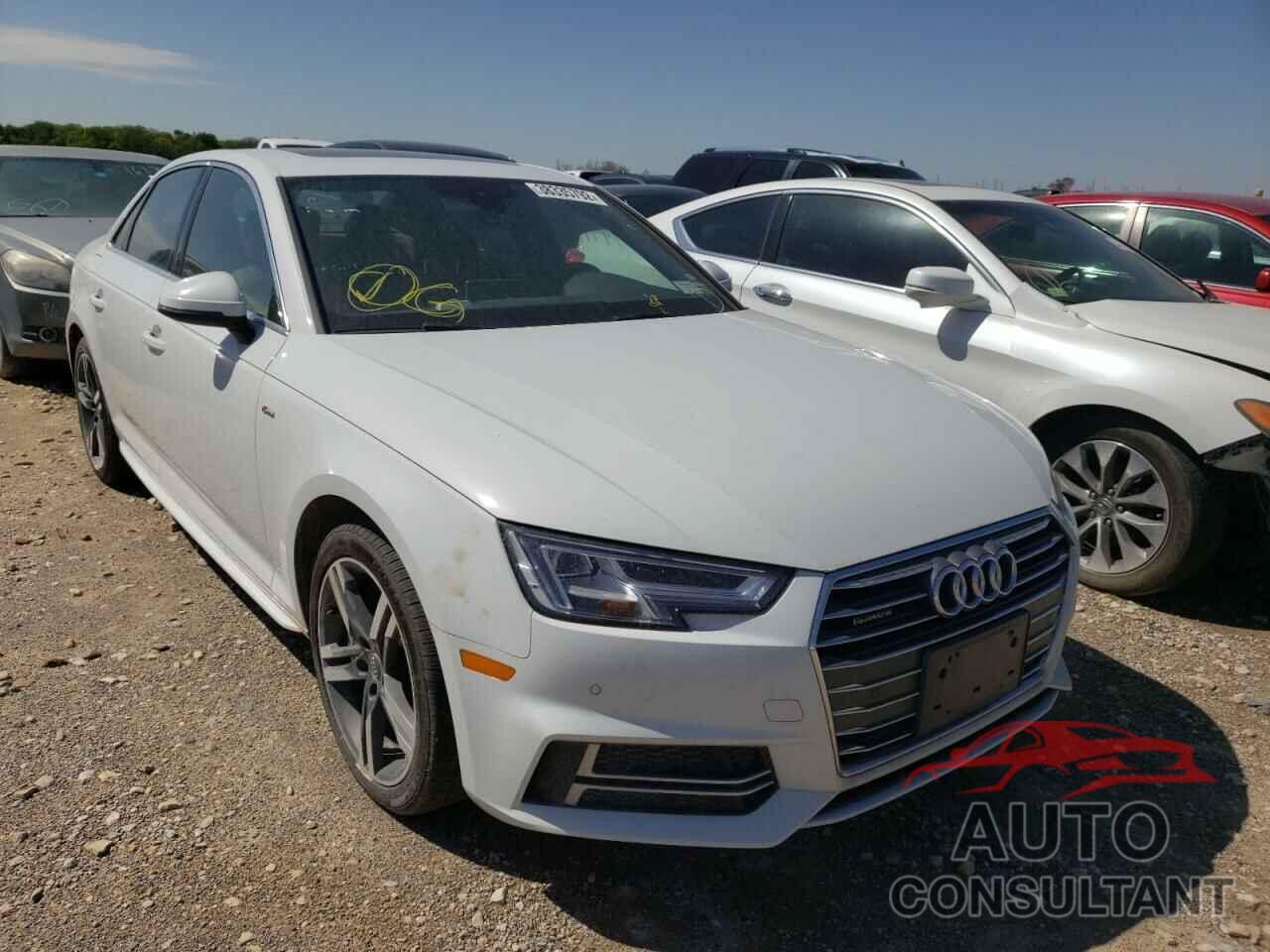 AUDI A4 2017 - WAUENAF45HN025902