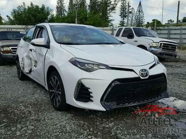 TOYOTA COROLLA 2017 - 5YFBURHE7HP644047