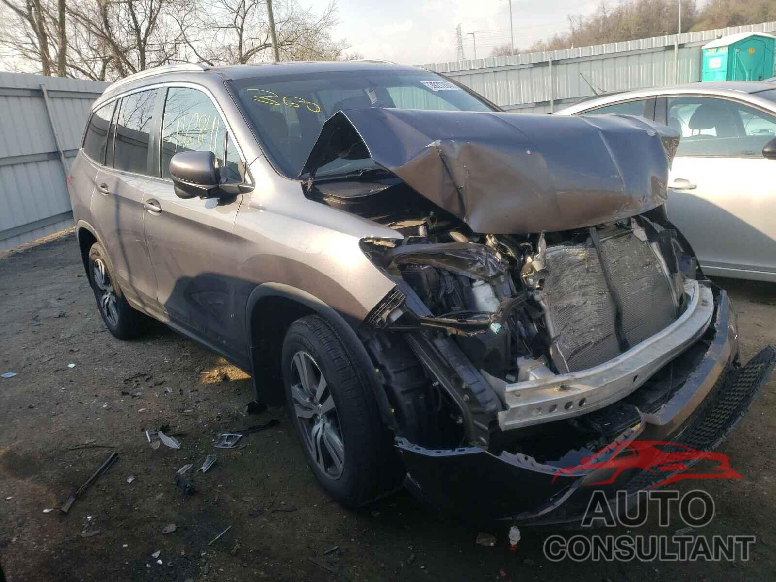HONDA PILOT 2016 - 5FNYF6H52GB015969