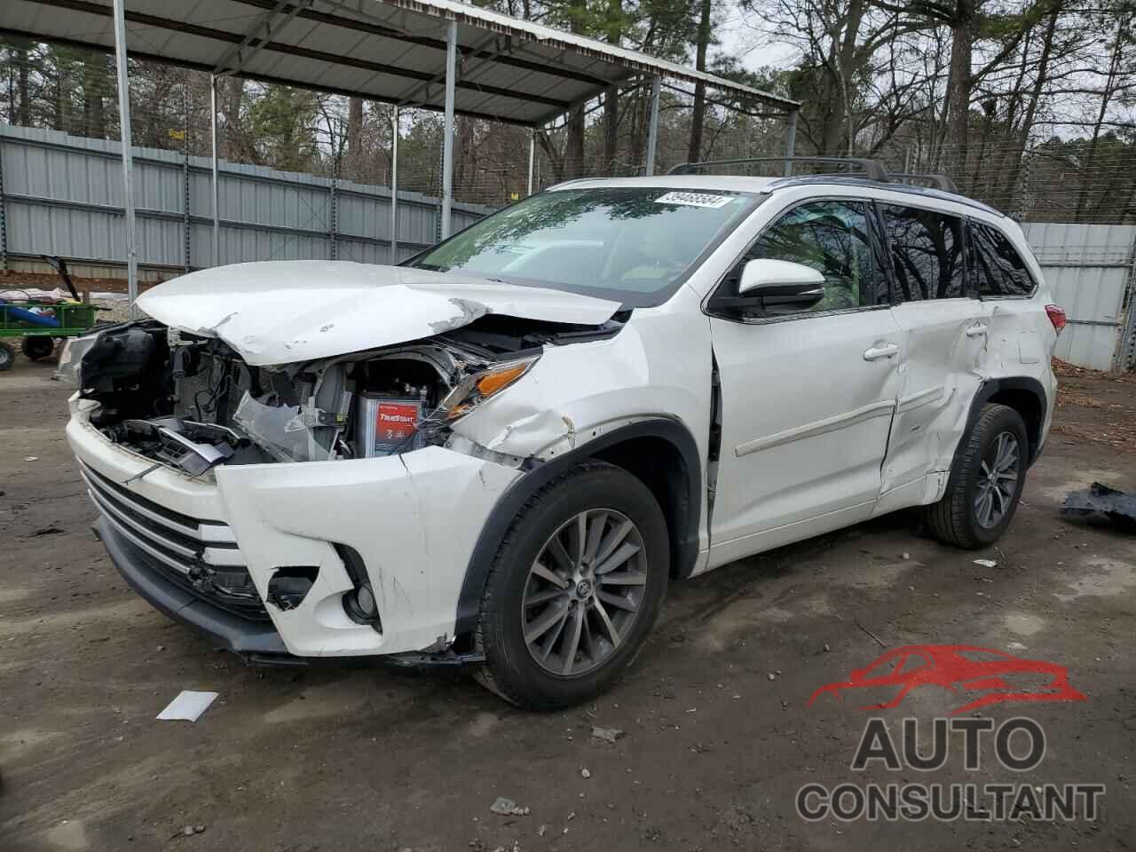 TOYOTA HIGHLANDER 2018 - 5TDKZRFH4JS250887