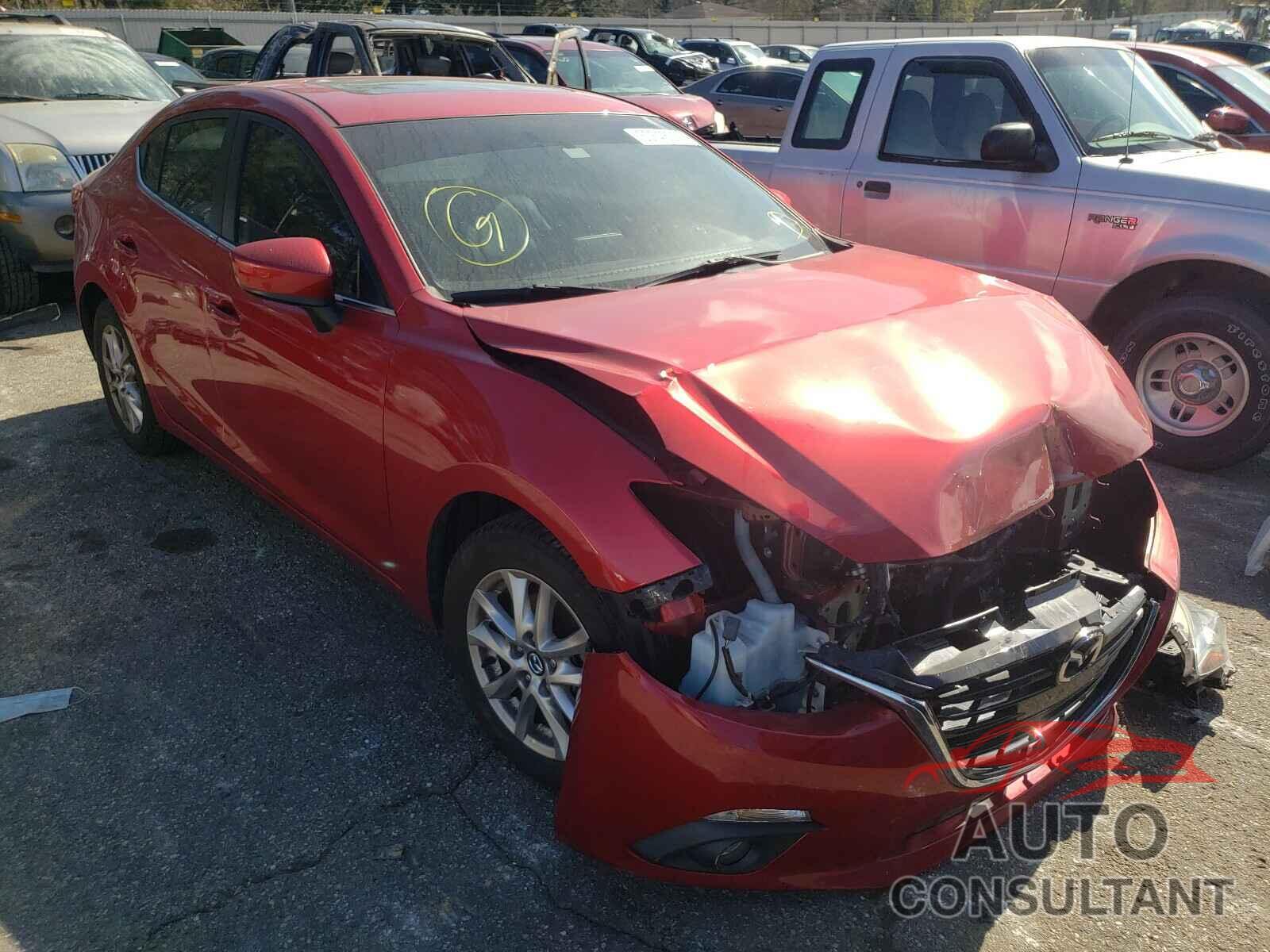 MAZDA 3 2016 - 3MZBM1X76GM243645