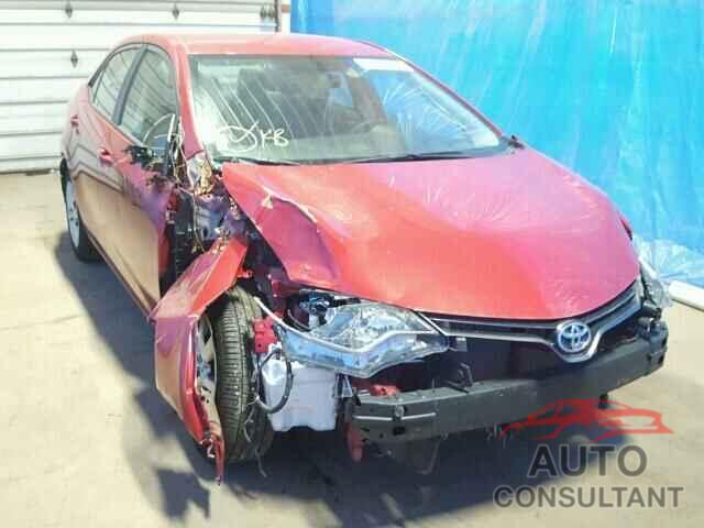 TOYOTA COROLLA 2015 - 2T1BURHE1FC465113
