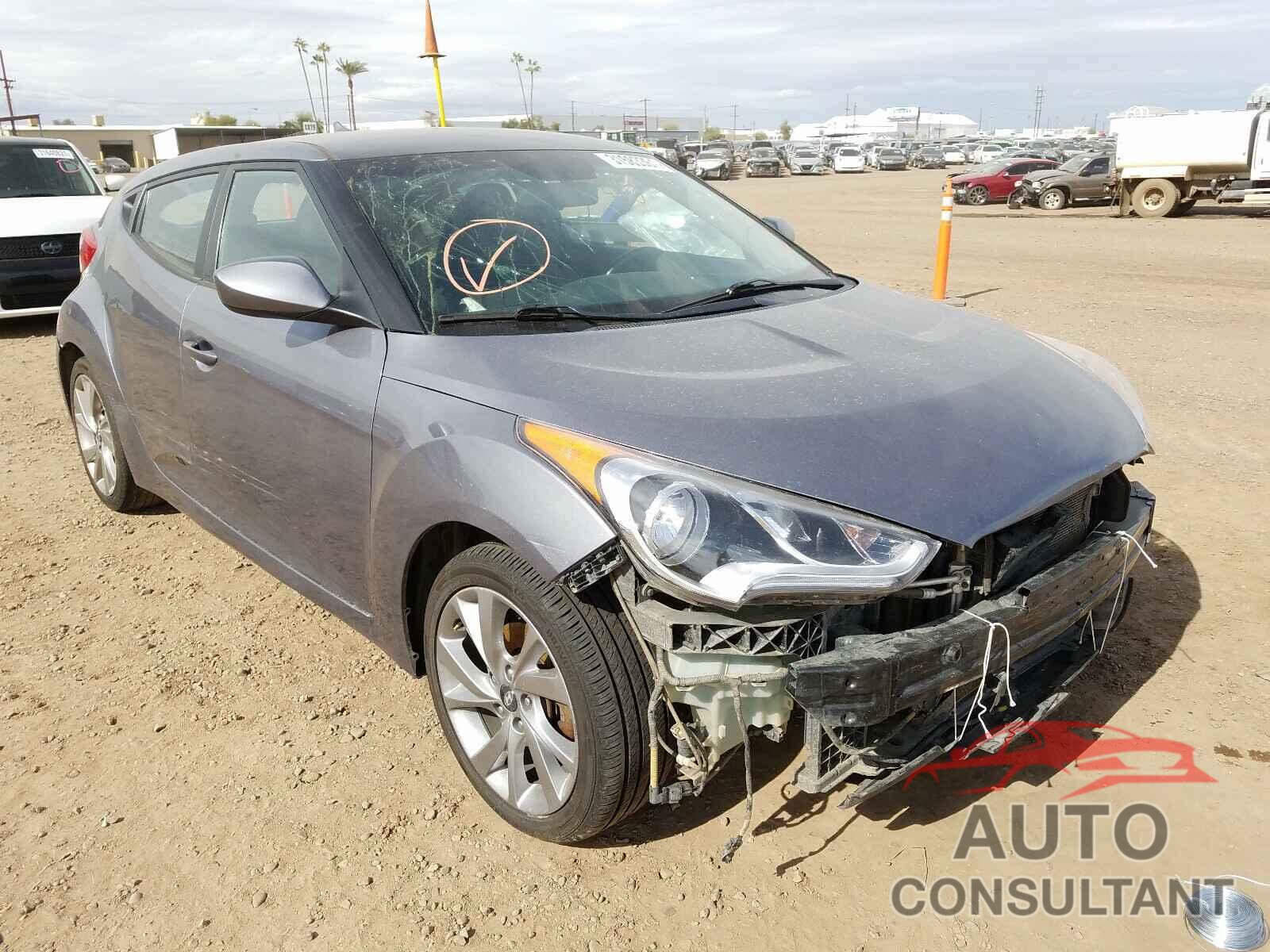 HYUNDAI VELOSTER 2017 - KMHTC6AD6HU311151