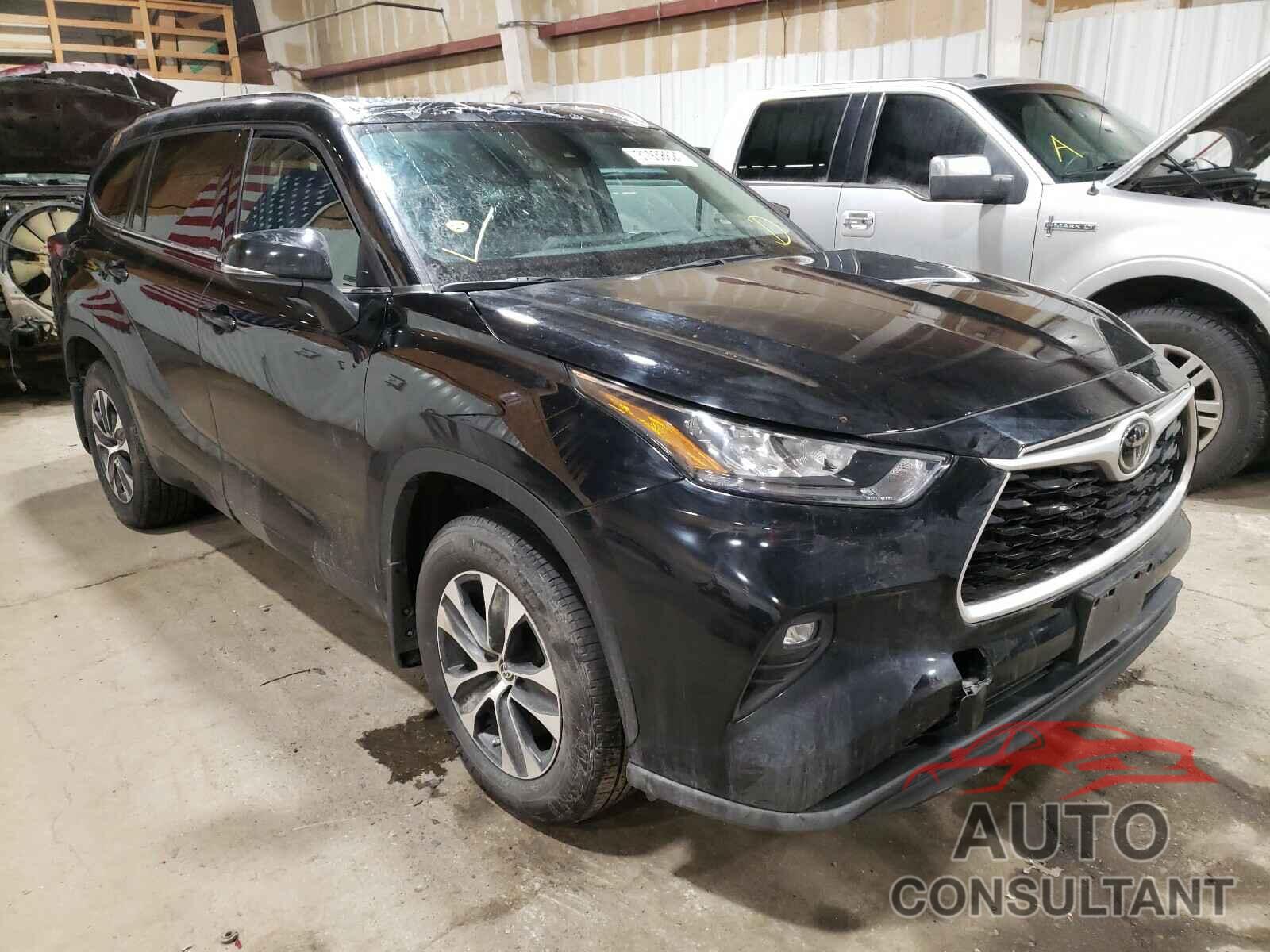 TOYOTA HIGHLANDER 2020 - 5TDGZRBH9LS013648