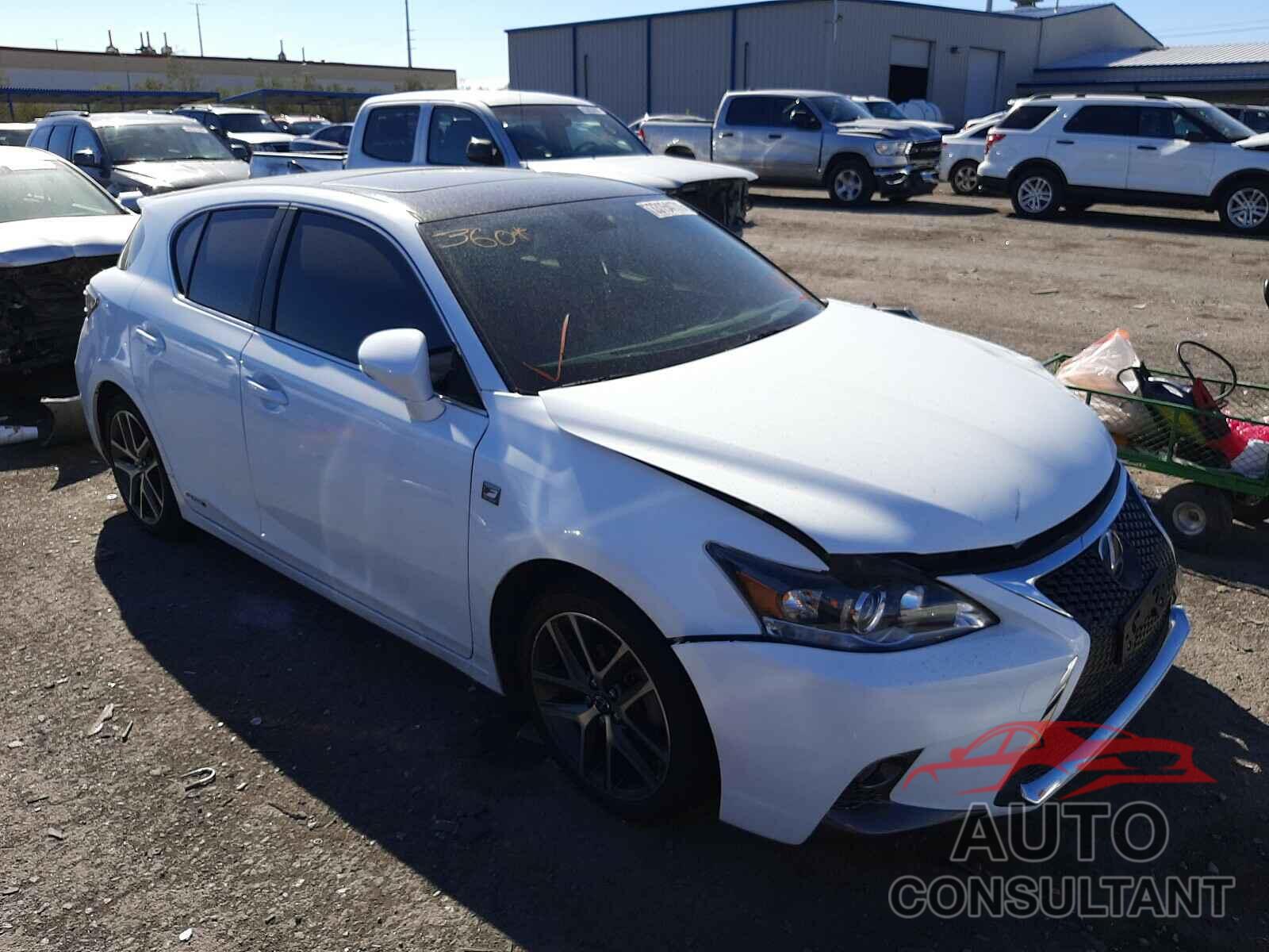 LEXUS CT 200 2017 - JTHKD5BH8H2282948