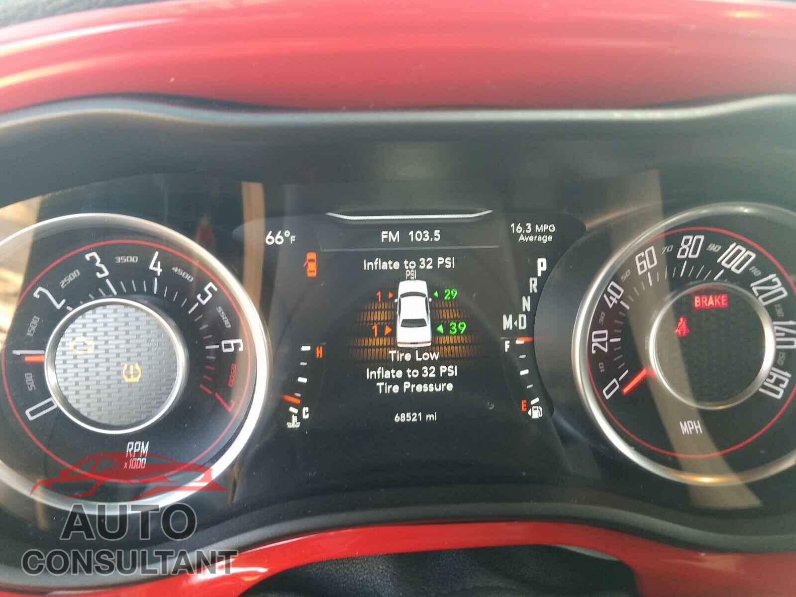 DODGE CHALLENGER 2016 - 2C3CDZAGXGH200962