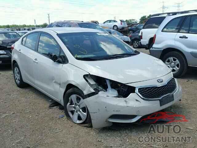 KIA FORTE 2015 - KNAFK4A63F5258133