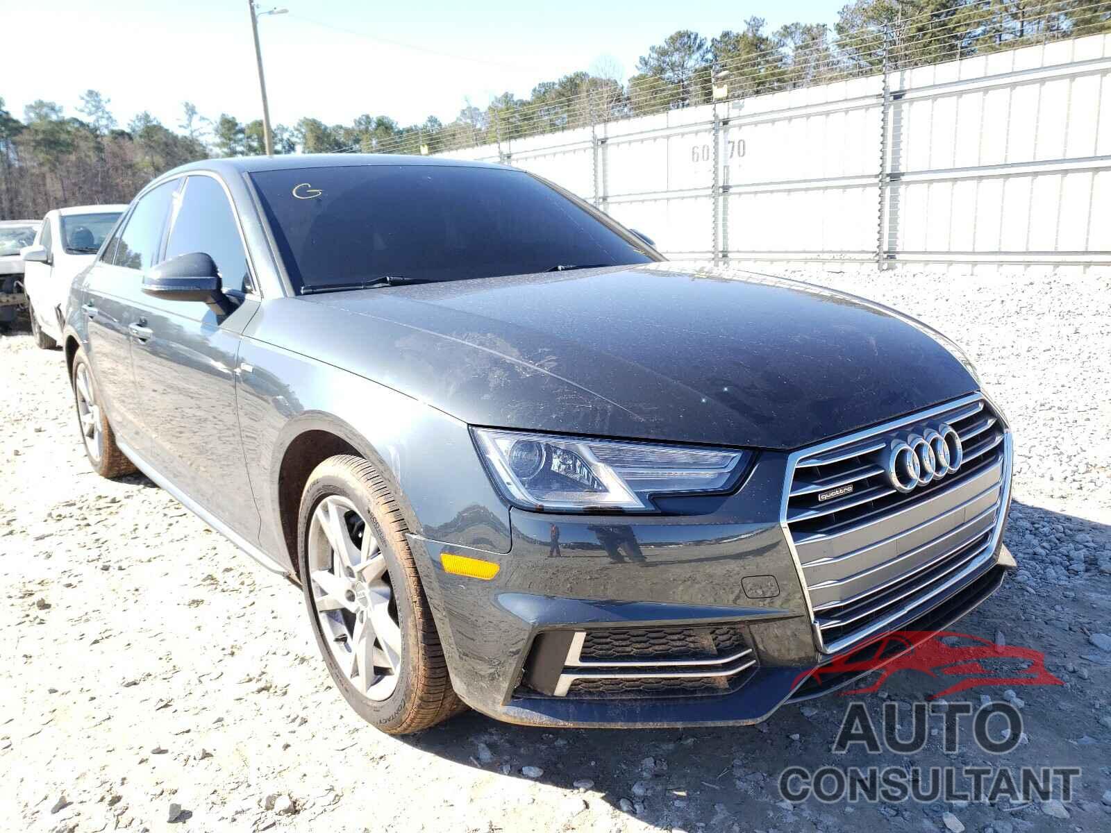 AUDI A4 2018 - WAUDNAF40JA036072