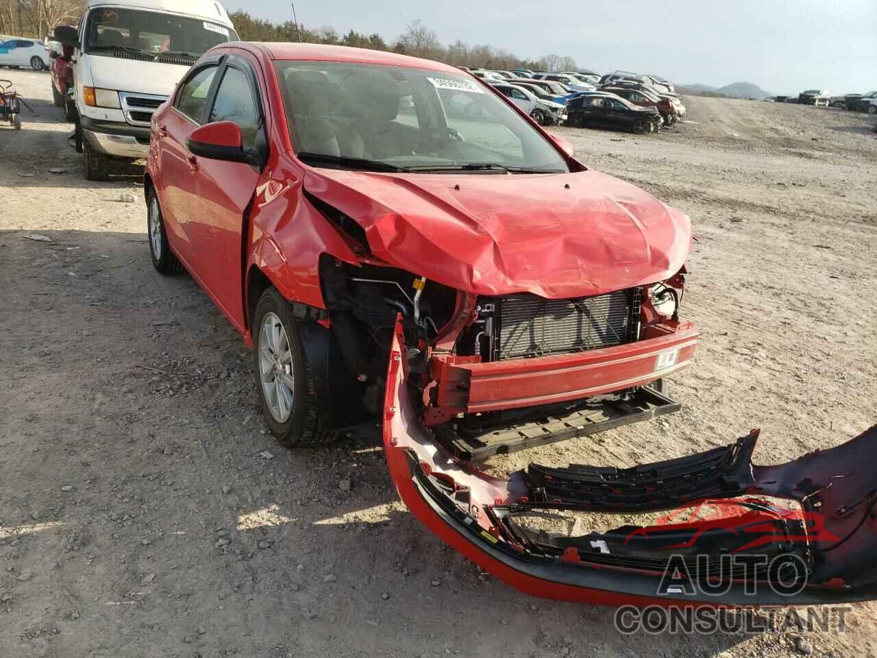 CHEVROLET SONIC 2017 - 1G1JD5SH0H4112206