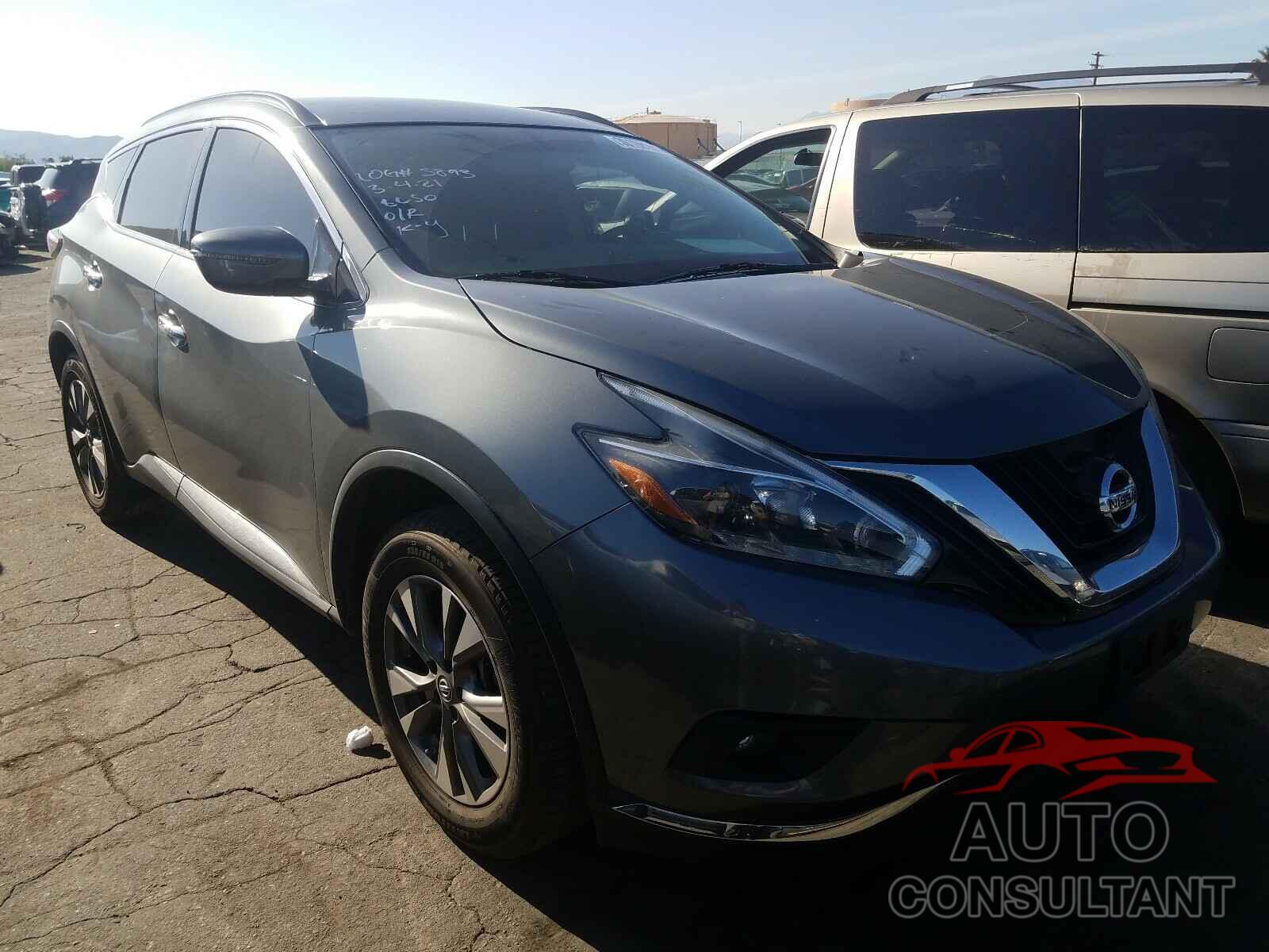 NISSAN MURANO 2018 - 5N1AZ2MGXJN136018