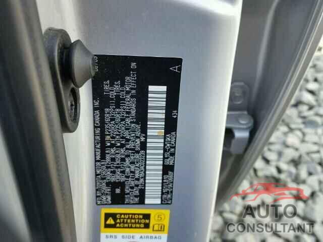 LEXUS RX350 2010 - 2T2BK1BA3AC023239