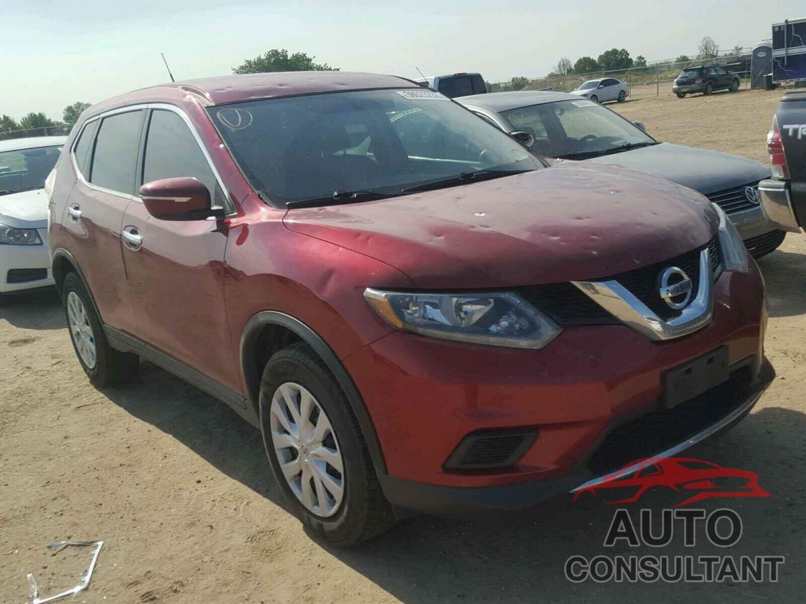 NISSAN ROGUE S 2015 - KNMAT2MV1FP554094