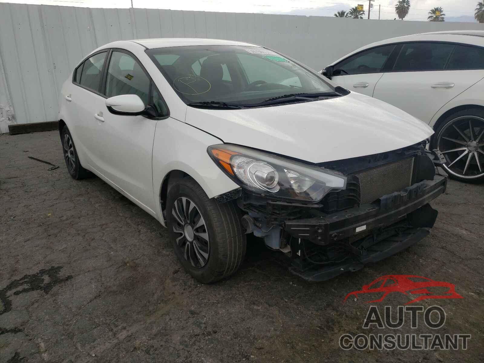 KIA FORTE 2016 - KNAFK4A64G5539472