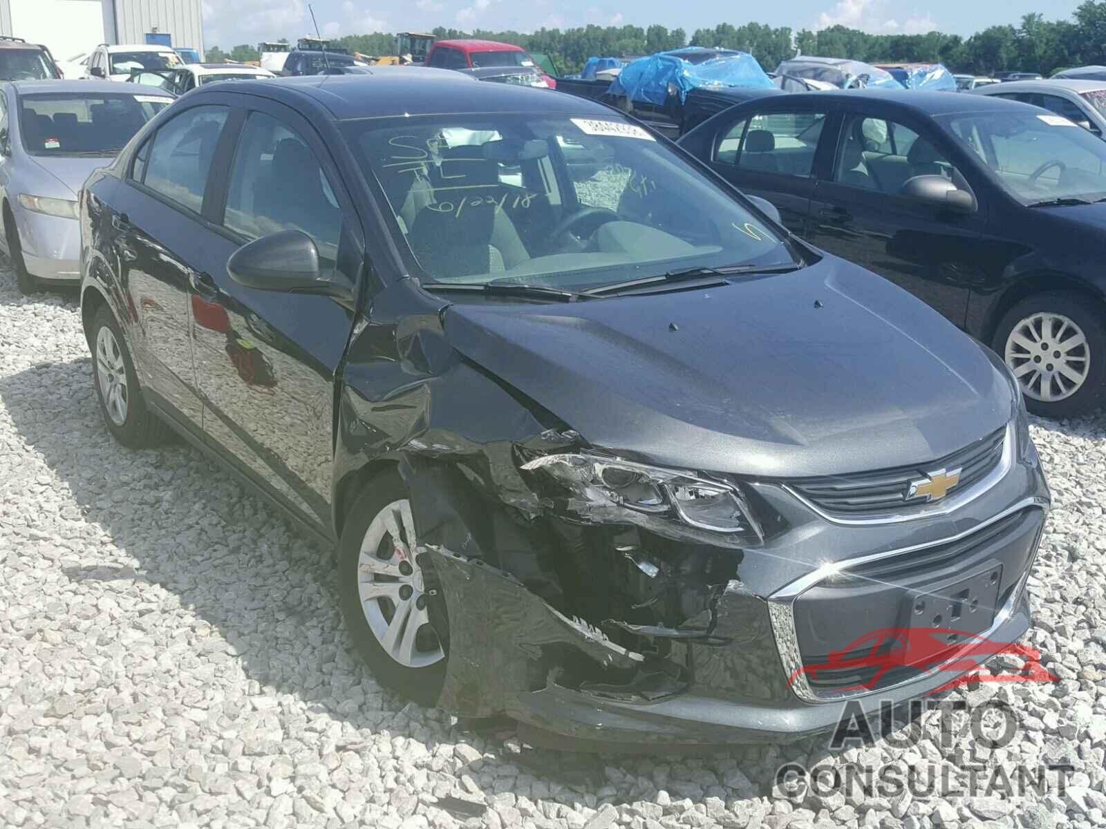 CHEVROLET SONIC 2017 - 1G1JB5SH2H4168993