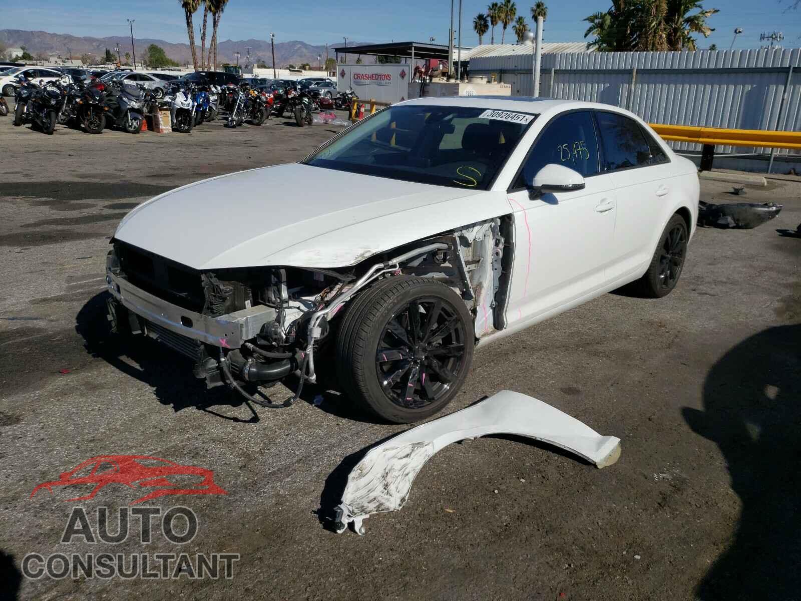 AUDI A4 2017 - WAUGMAF48HN043595
