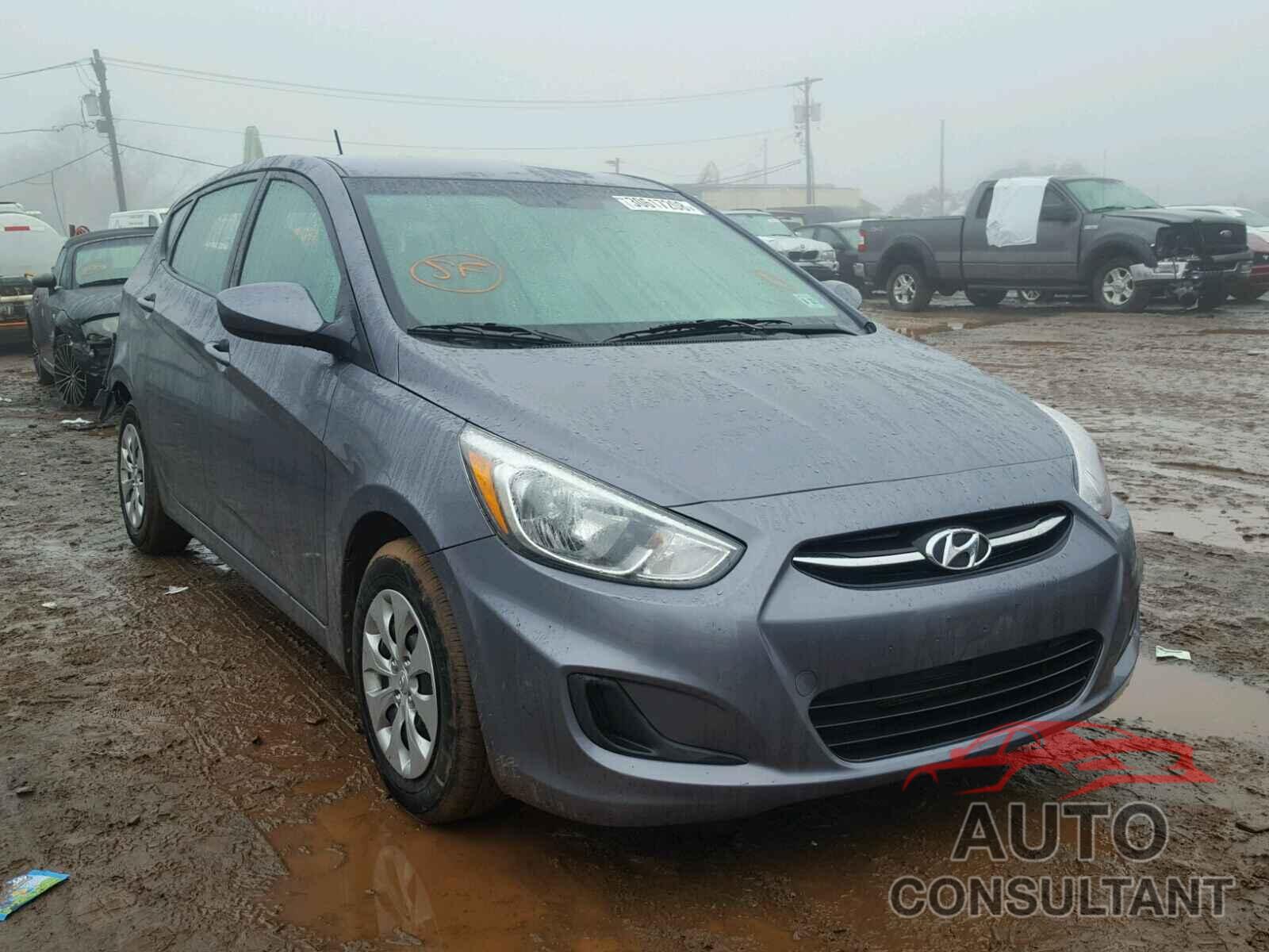HYUNDAI ACCENT 2017 - KMHCT5AE9HU345927
