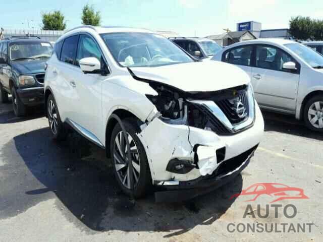 NISSAN MURANO 2017 - 5N1AZ2MG2HN160632