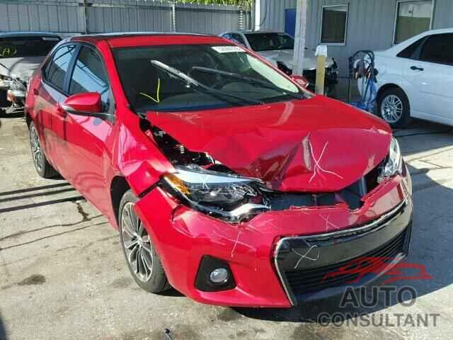 TOYOTA COROLLA 2016 - 2T1BURHEXGC590631