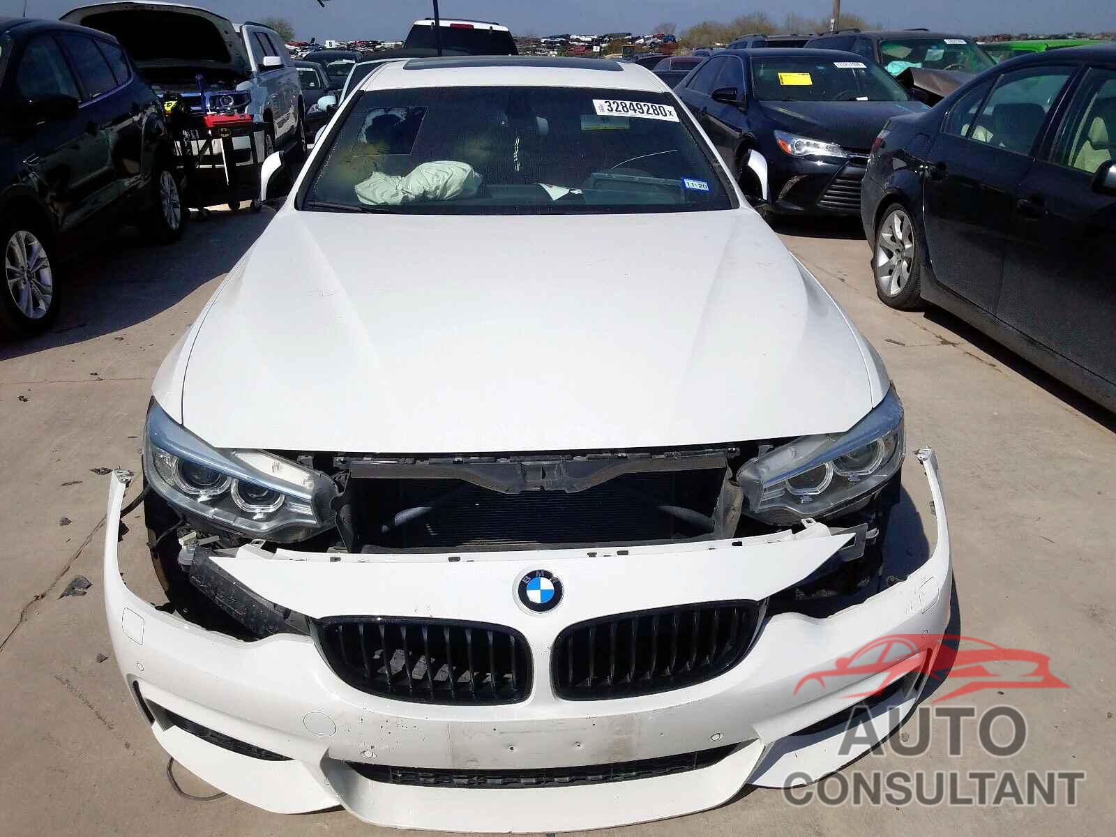 BMW 4 SERIES 2017 - 2HKRM4H70GH693671