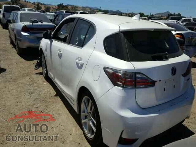 LEXUS CT 200 2017 - JTHKD5BH6H2290837