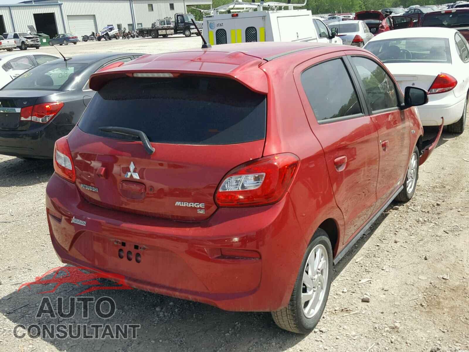 MITSUBISHI MIRAGE 2017 - ML32A4HJ2HH015402