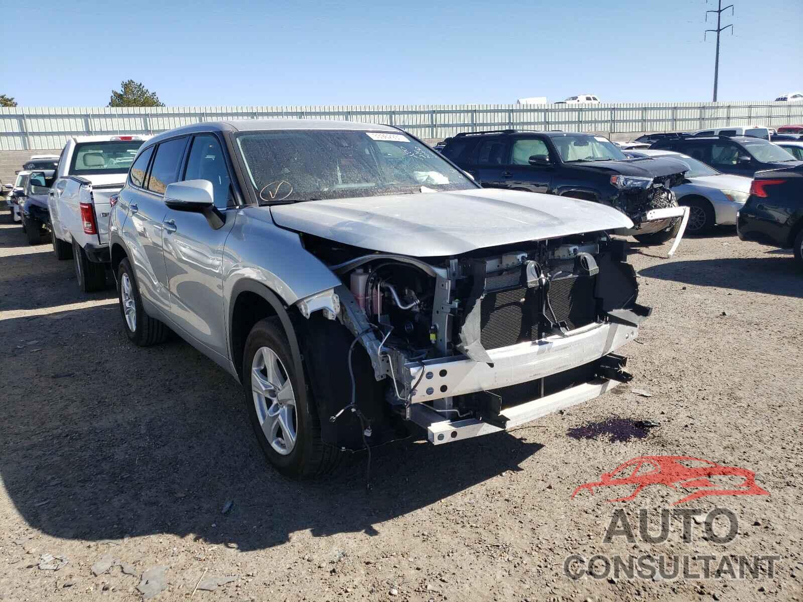 TOYOTA HIGHLANDER 2020 - 5TDCZRAH4LS503558