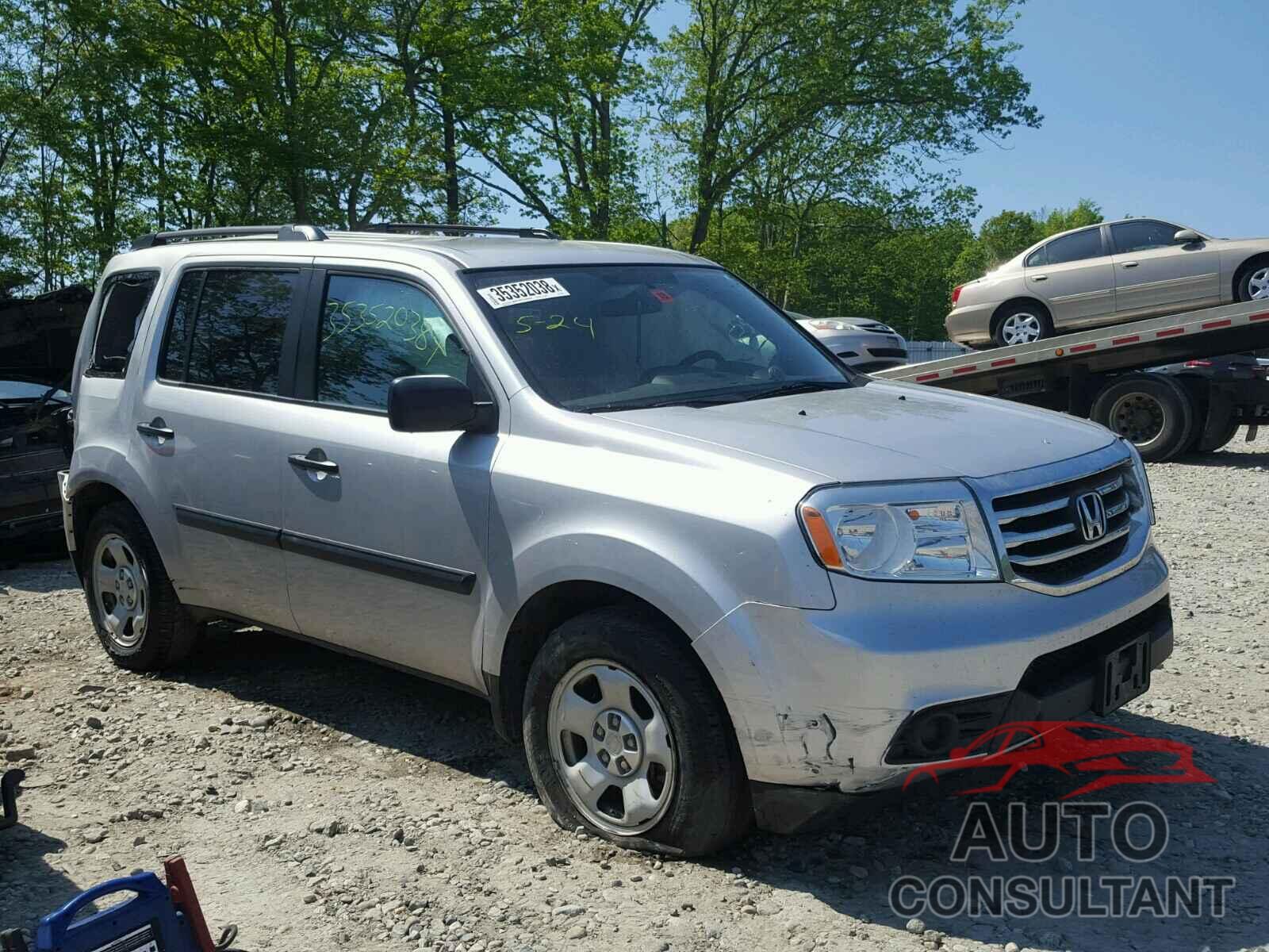 HONDA PILOT 2015 - 5FNYF4H23FB023359