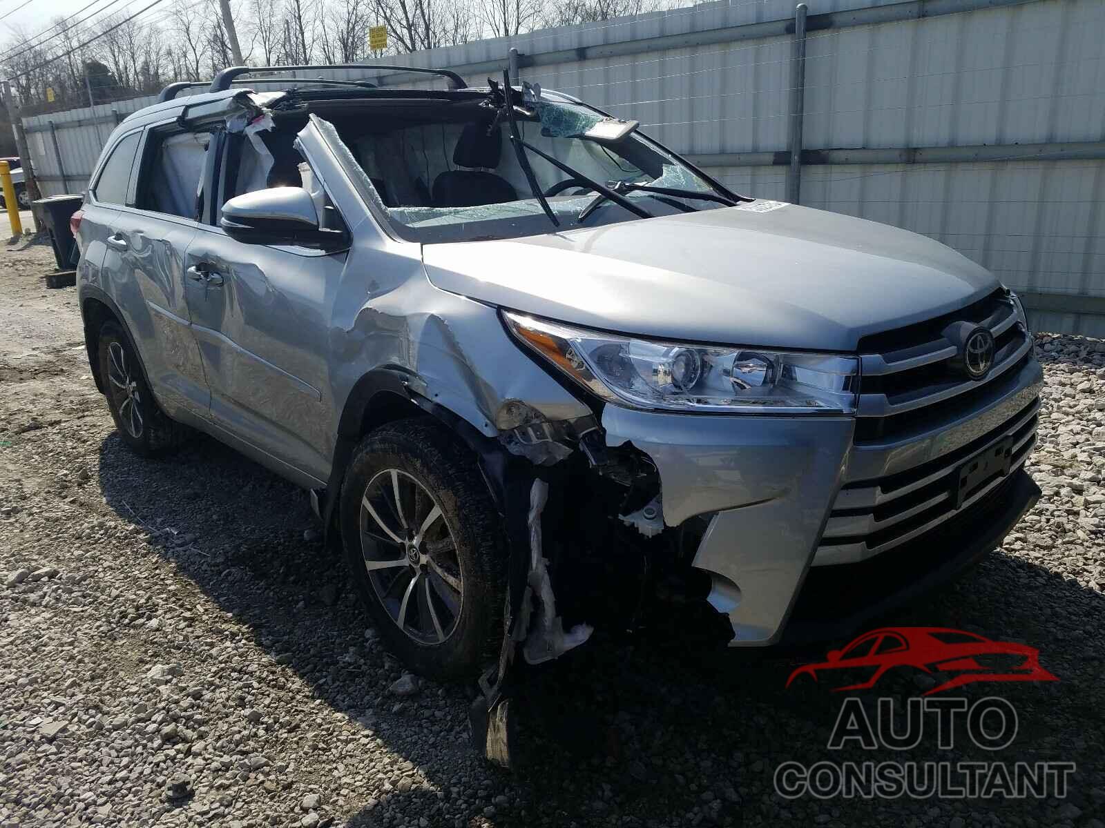 TOYOTA HIGHLANDER 2018 - 5TDJZRFH3JS886079