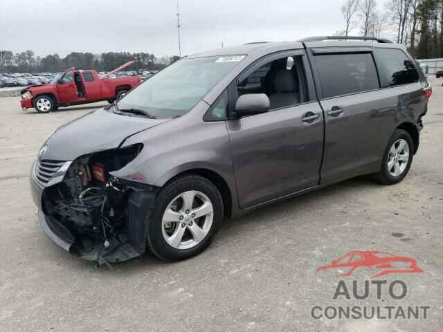 TOYOTA SIENNA 2017 - 5TDKZ3DC1HS786307