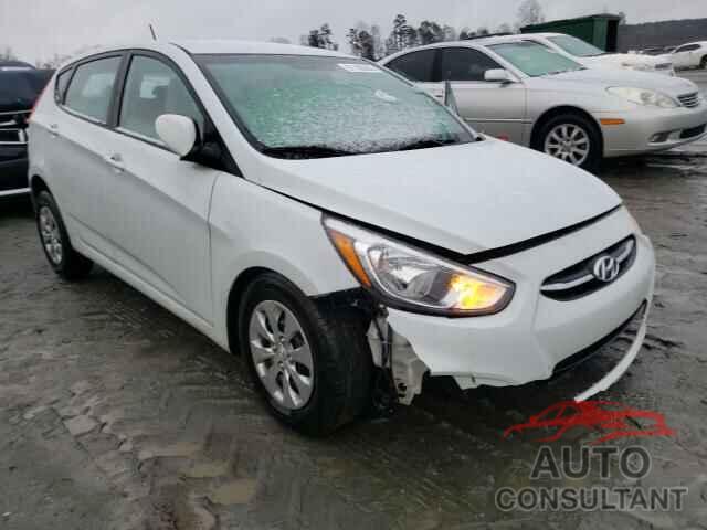 HYUNDAI ACCENT 2017 - KMHCT5AE1HU356758