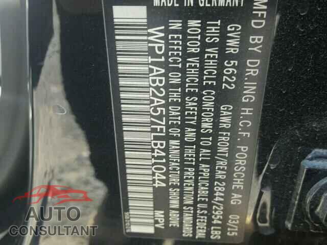 PORSCHE MACAN 2015 - WP1AB2A57FLB41044