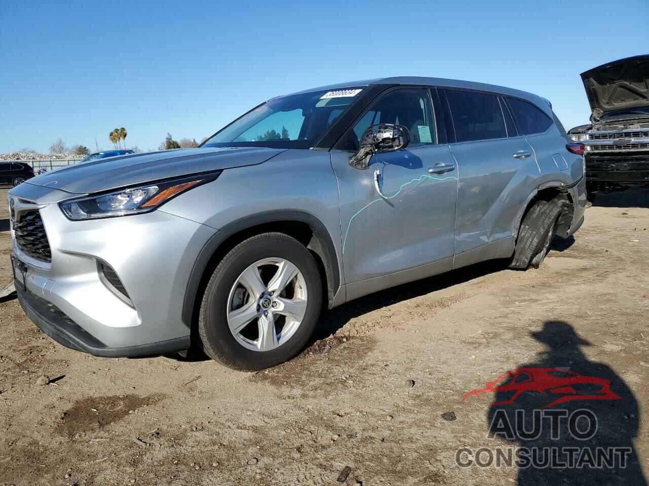 TOYOTA HIGHLANDER 2020 - 5TDCZRAHXLS019460