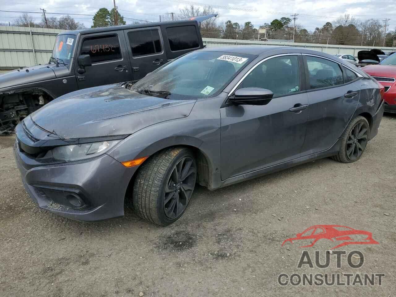 HONDA CIVIC 2019 - 2HGFC2F87KH591566