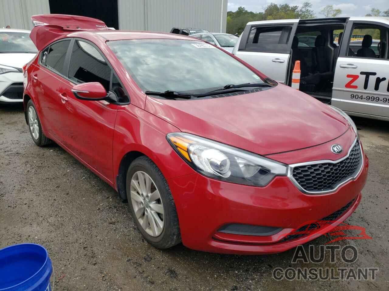 KIA FORTE 2016 - KNAFX4A68G5595156