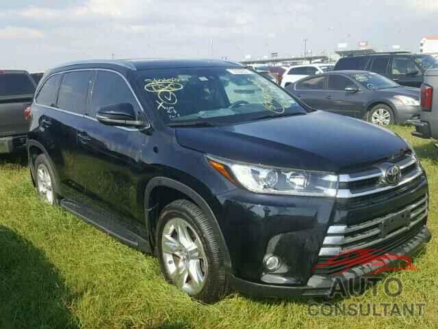 TOYOTA HIGHLANDER 2017 - 5TDYZRFH5HS198917