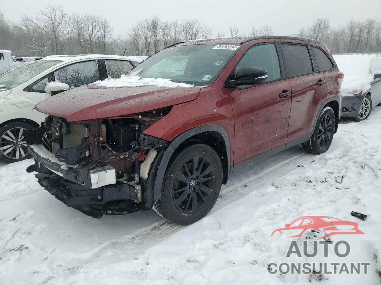 TOYOTA HIGHLANDER 2019 - 5TDJZRFH4KS983096