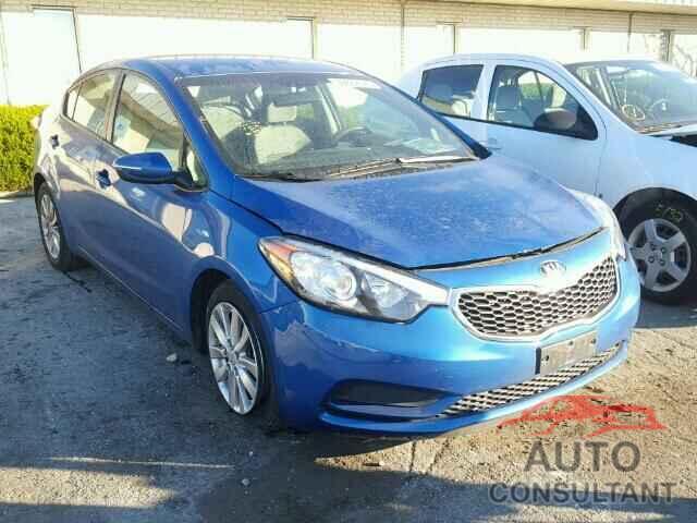 KIA FORTE 2015 - KNAFX4A68F5354941